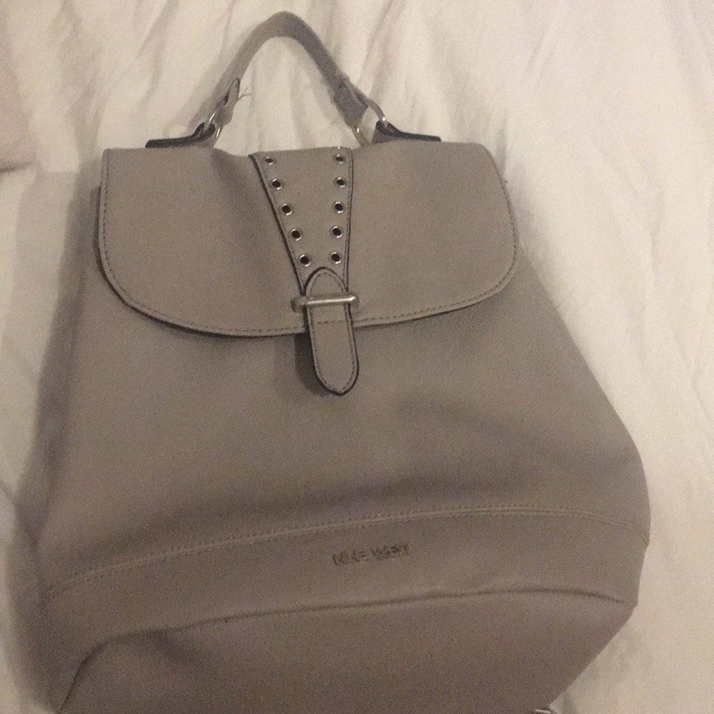 Nine West gray backpack